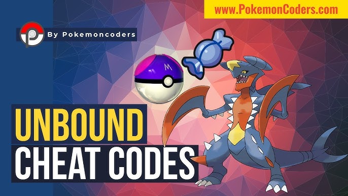 Pokemon Unbound Cheats