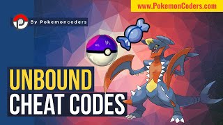 Pokemon Unbound Cheats - Rare Candy, Master ball, Mega Evolution, All Badges, Money, Max Stats