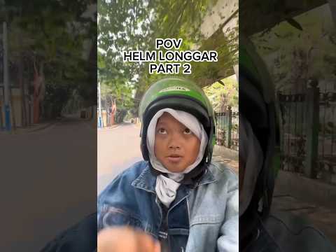 BEGITU REMPONGNYA JIKA JADI IBU-IBU NAIK MOTOR KEMUDIAN PAKAI JILBAB