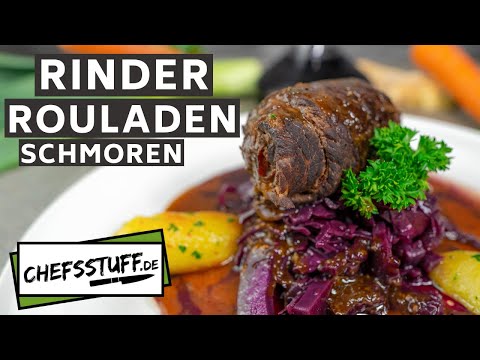 Omas Rinderrouladen aus dem Dutch Oven. 