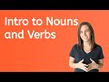 Introduction to Nouns and Verbs - Learn to Read for Kids!