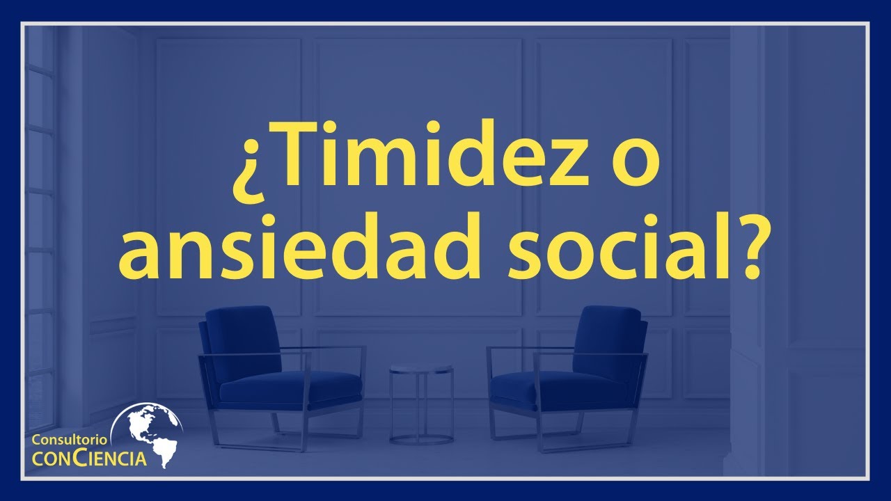 ¿Timidez o ansiedad social?