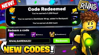 *UPDATED* ALL WORKING CODES FOR RIVALS IN 2026! ROBLOX RIVALS UPDATE CODES