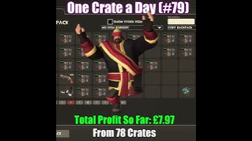 Day 79: Hunt for a TF2 Unusual Unboxing - TF2 Unboxing & TF2 Giveaway - One Crate A Day #Shorts 2021