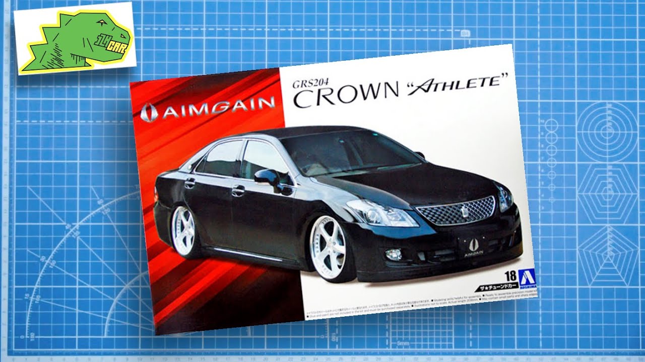 Обзор 1/24 Toyota Crown Athlete '08 Aimgain GRS204 (05310) by
