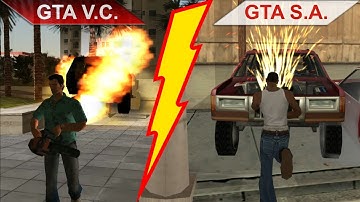 THE BIG GTA Vice City vs. GTA San Andreas COMPARISON | PC | ULTRA