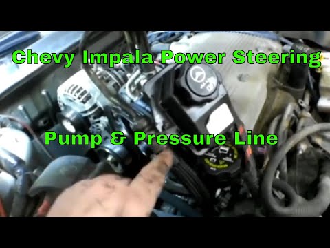 Video: Di manakah cecair power steering terletak di Chevy Impala 2009?