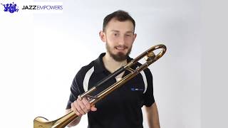 Beginner Jazz Trombone: Lesson #1 - How to Put a Trombone Together