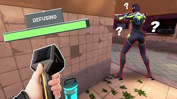 Valorant, But I 1v5 Ninja Defuse In Immortal