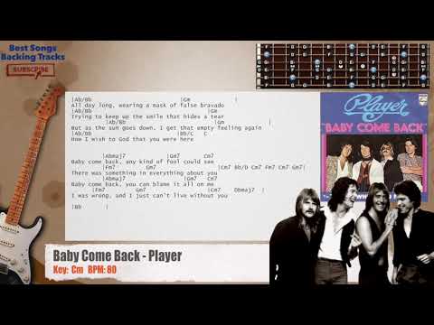 baby-come-back---player-guitar-backing-track-with-chords-and-lyrics