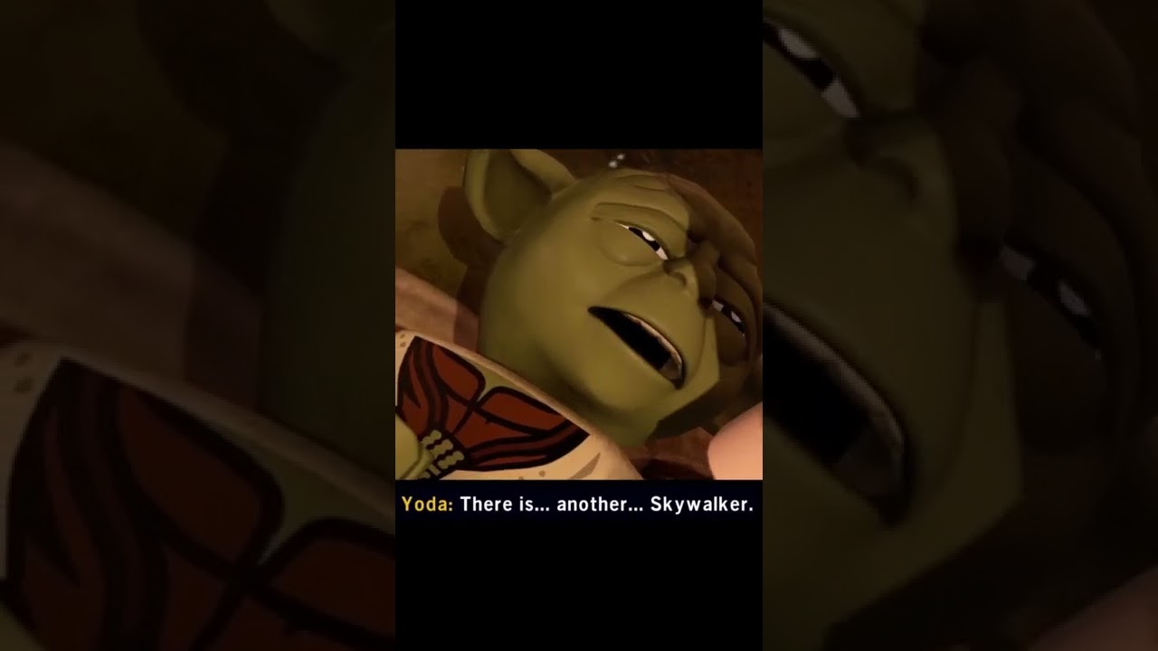 Yoda's death, but improved 