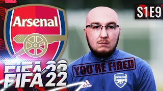 I MIGHT GET SACKED?!?! | FIFA 22 ARSENAL CAREER MODE S1E9