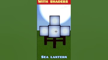Minecraft Shaders vs Minecraft Without Shaders #shorts #gaming #minecraft