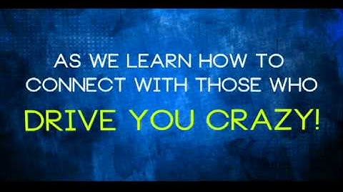 You Make Me Crazy Sermon Series
