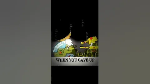 WHEN YOU GAVE UP BUT YOU ARE KV 44!!#gerand #hard batch #cartoons_about_tanks #kv44 #shorts