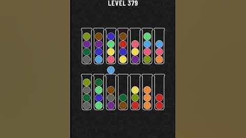 Ball sort puzzle level 379