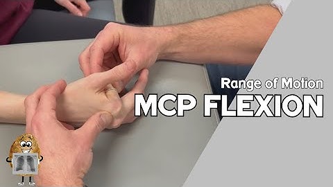 ROM: Metacarpophalangeal (MCP) Joint Flexion Range of Motion
