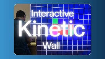 Interactive Kinetic LED Wall | Infinix Innovations | Interactive Display