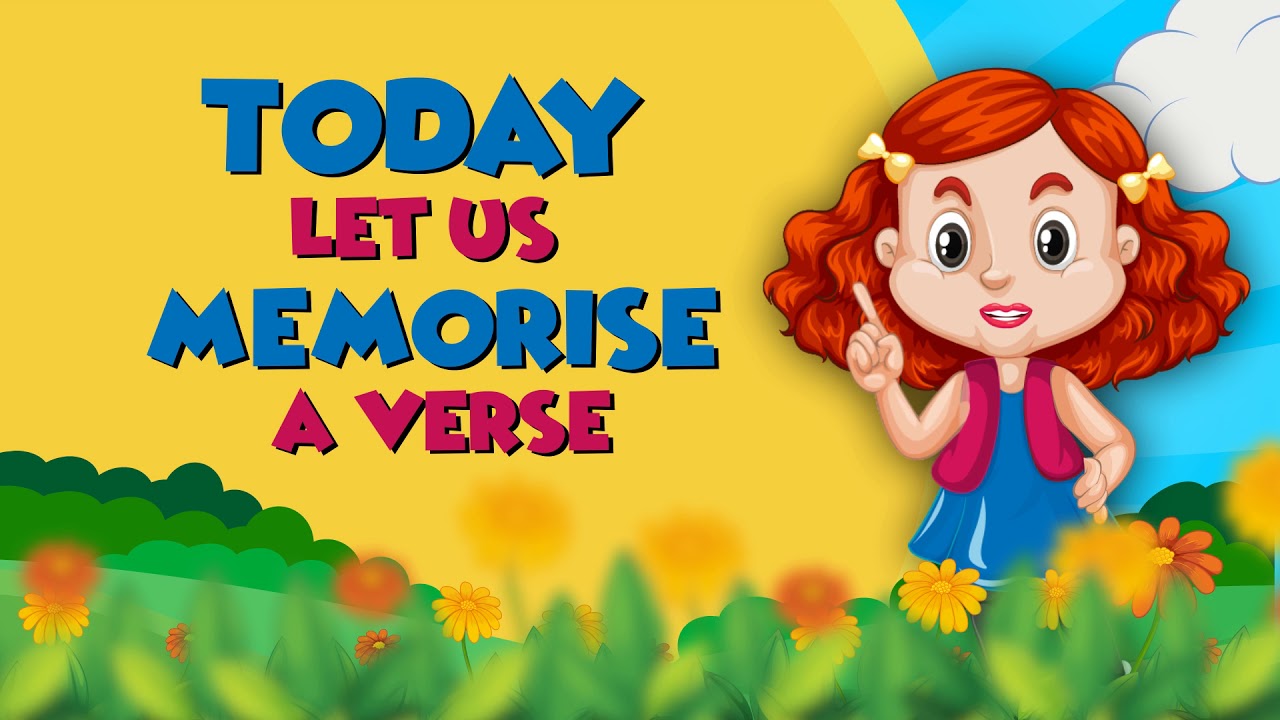 TODAY'S MEMORY VERSE EPI#03 - YouTube