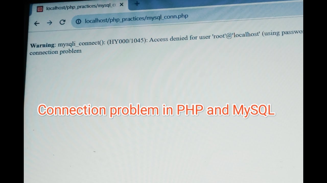 Mysqli connect access denied for user