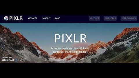 How to make an edit using pixlr   Amy MSP