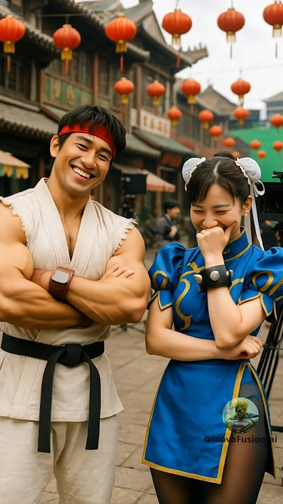 Behind the Scenes of Street Fighter l #streetfighter #chunli #anime #ai #ryu #cammy