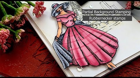 Partial Background Stamping | Rubbernecker Stamps