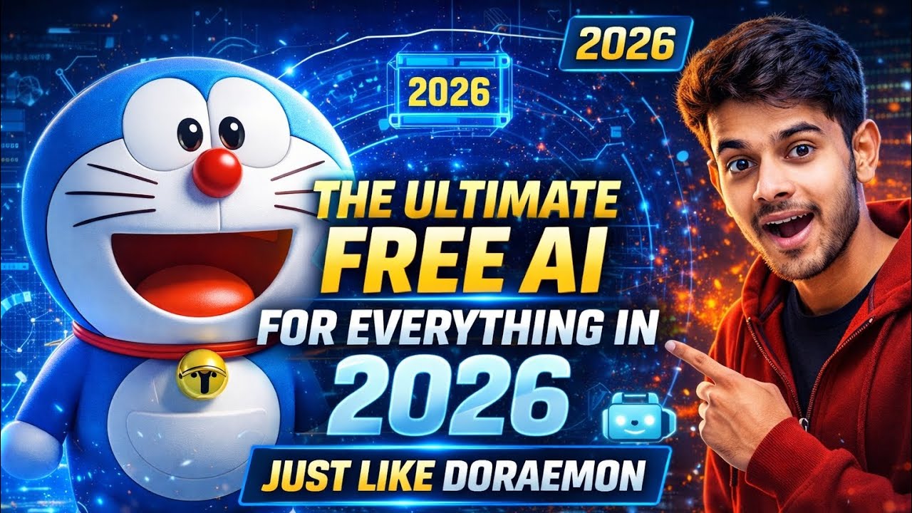 The Ultimate Free AI for Everything in 2026 🤖🔥 | Just Like Doraemon ...