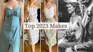 My Top Makes of 2023 ✨｜Sewing & Knitting