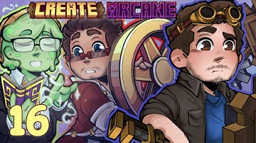 Minecraft Modded: Create Arcane Engineering - Ep. 16 - W/ CaptainSparklez & PeteZahHutt