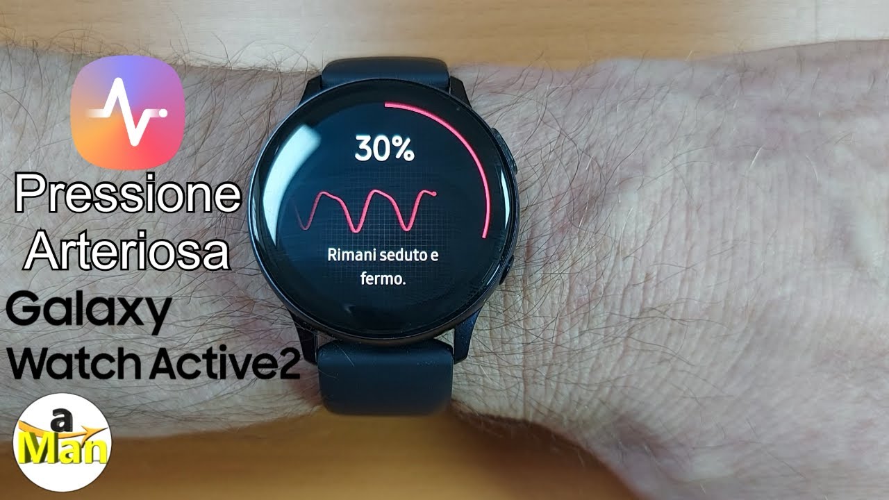 Pressione Arteriosa Update su Samsung Galaxy Watch Active 2 Test - YouTube