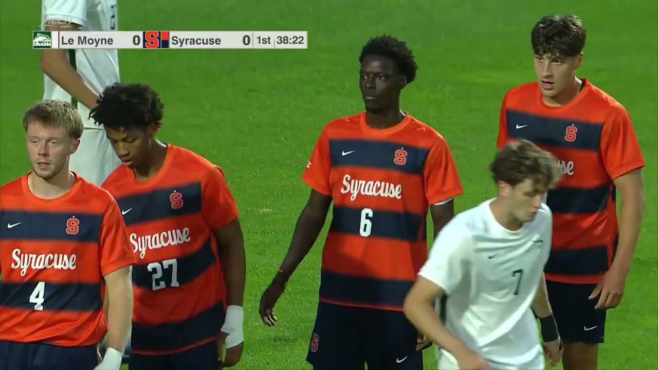Le Moyne vs. Syracuse Full Match Replay | 2026 ACC Men's Soccer