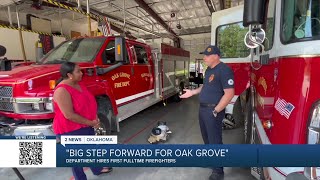 ‘Big step forward for Oak Grove’: Department hires first full-time firefighters
