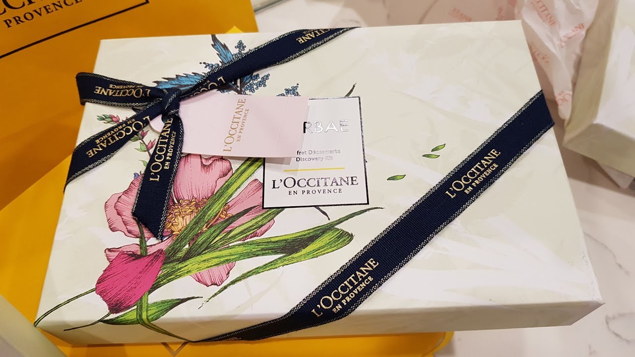 Herbae L'occitane Gift Set - YouTube
