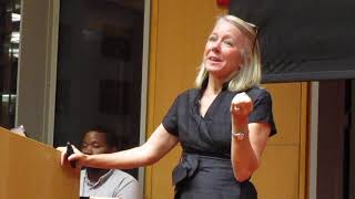 4 Supernormal Author Meg Jay, Slover Library, Norfolk, 11/21/19 4107