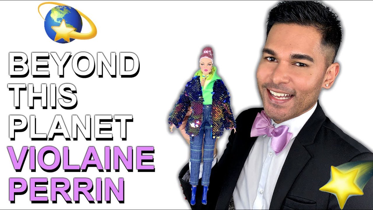 BEYOND THIS PLANET Violaine Perrin Doll (Violet Variation BEYOND THIS PLANET Violaine Perrin Doll (Violet Variation