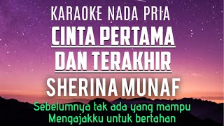 Sherina - Cinta Pertama dan Terakhir Karaoke Nada Pria  3