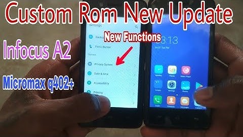 Micromax q402plus Custom rom infocus A2 review, infocus A2 customrom in Micromax q402plus #repaira2z