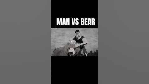 BEAR vs MAN in an EPIC FIGHT to the Death! #Battle #animation #deathbattle #blenderfightanimation