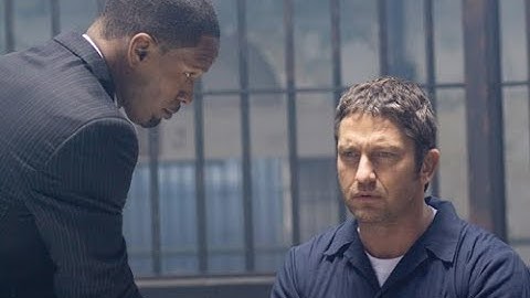 ジェラルド・バトラー×ジェイミー・フォックス、法制度の矛盾点を突く／映画『完全なる報復』予告編