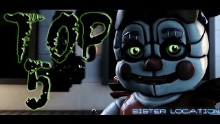 картинка: ТОП 5 АНИМАЦИЙ FNAF SISTER LOCATION СДЕЛАННЫХ ПОД ПЕСНИ ♫ [Часть 11]
