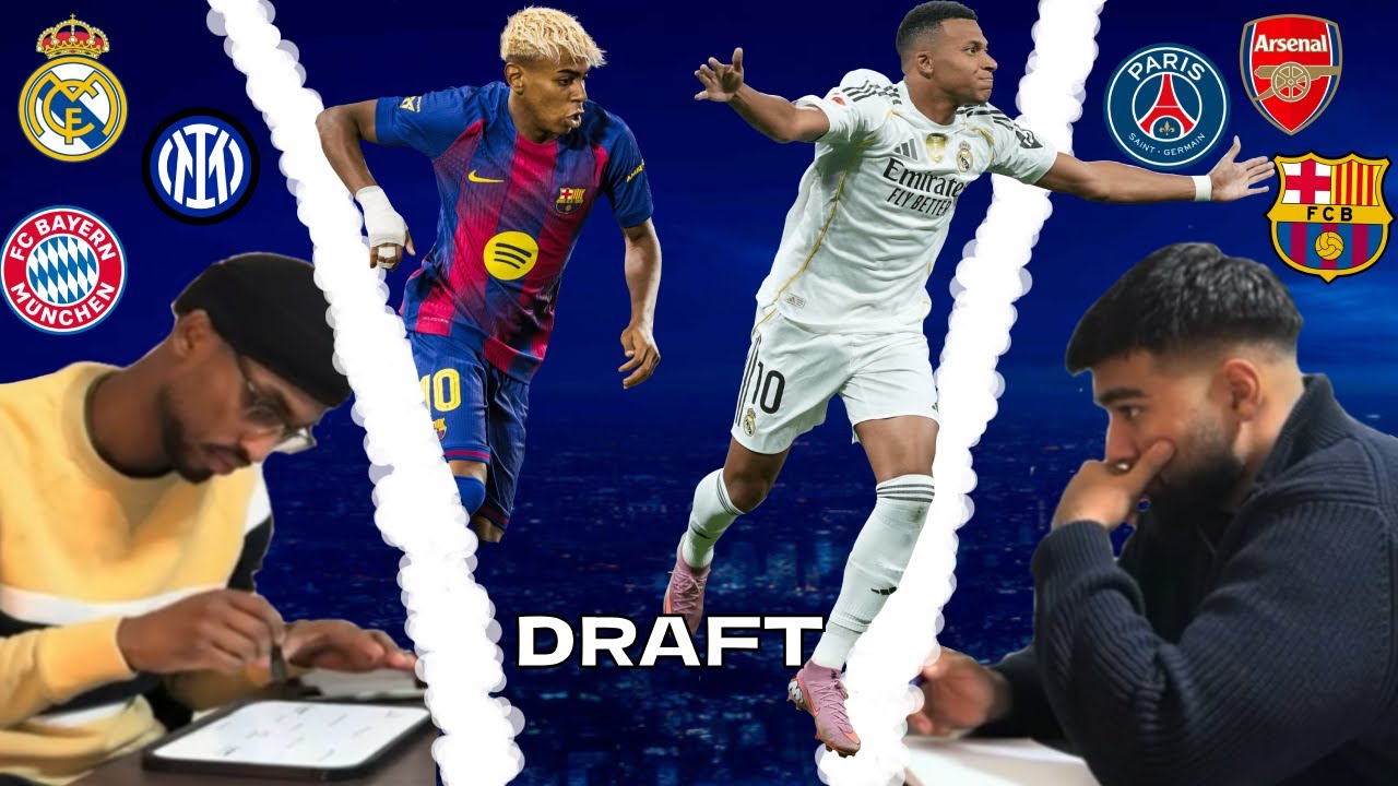 Draft: De bedste klubber fra de top 5 ligaer! (Barca, PSG, Milan m.m)