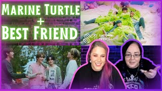 [NCT LAB] NCT U 엔시티 유 '蓝洋海龟 (Marine Turtle)' MV + NCT DREAM 'Best Friend Ever' MV | K-Cord Reaction