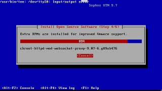 install sophos UTM 9 screenshot 1
