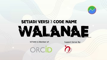 SETIADI Version 3 Code Name Walanae Released!