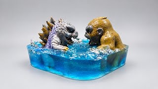 Godzilla vs. Kong | Resin Diorama