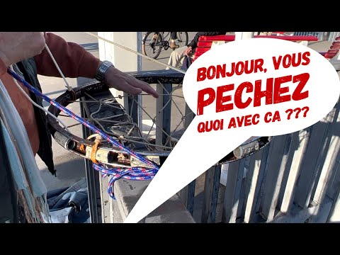 Une TECHNIQUE de PÊCHE insolite #pêche #pecheenmer #bassindarcachon 4K
