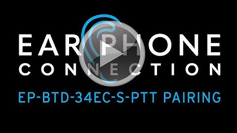 EP-BTD-34EC-S-PTT Pairing