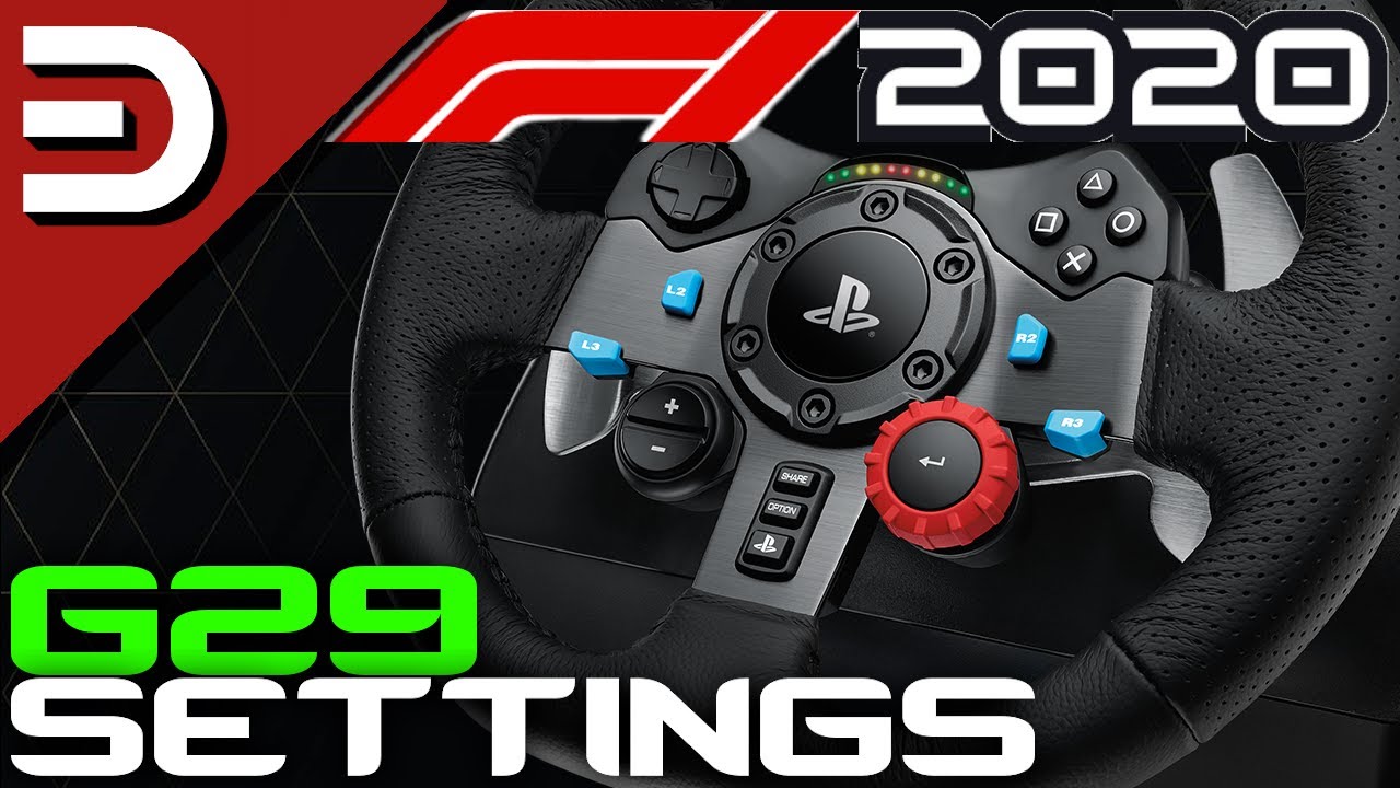 Meine Lenkrad Einstellungen Logitech G29 F1 2020 [deutsch/german