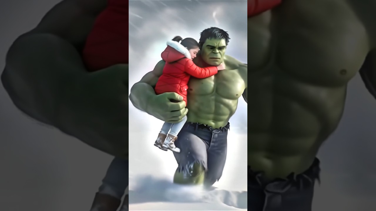 HULK SAVES FAMILY from DEADLY Snowstorm ❄️💪 | Epic Rescue Goes Viral! 